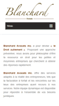 Mobile Screenshot of blanchardavocats.com